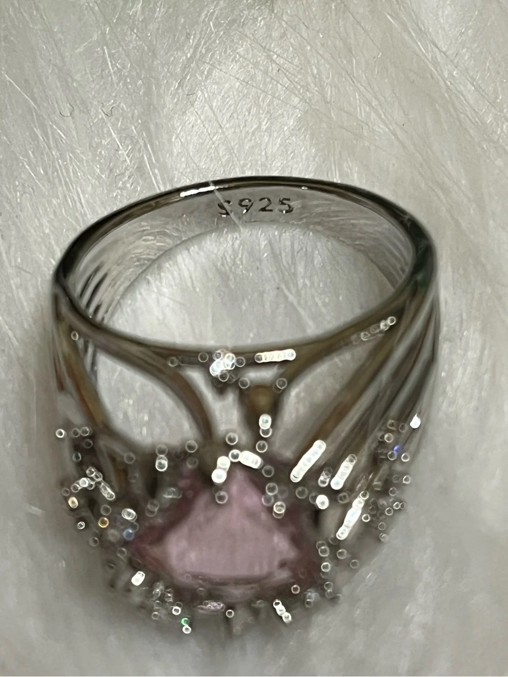 Pink Cocktail Ring